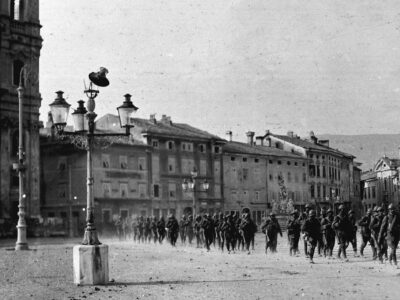 Truppe italiane a Gorizia